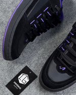 Tênis Tesla Premium - Preto/roxo