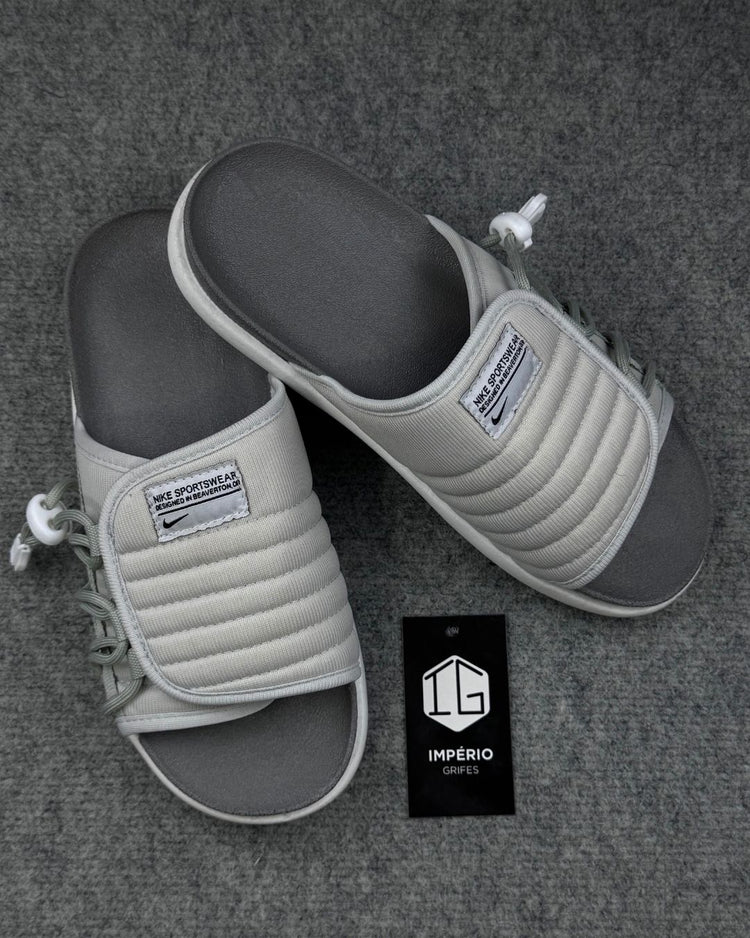 Slide Nike Asuna - Cinza