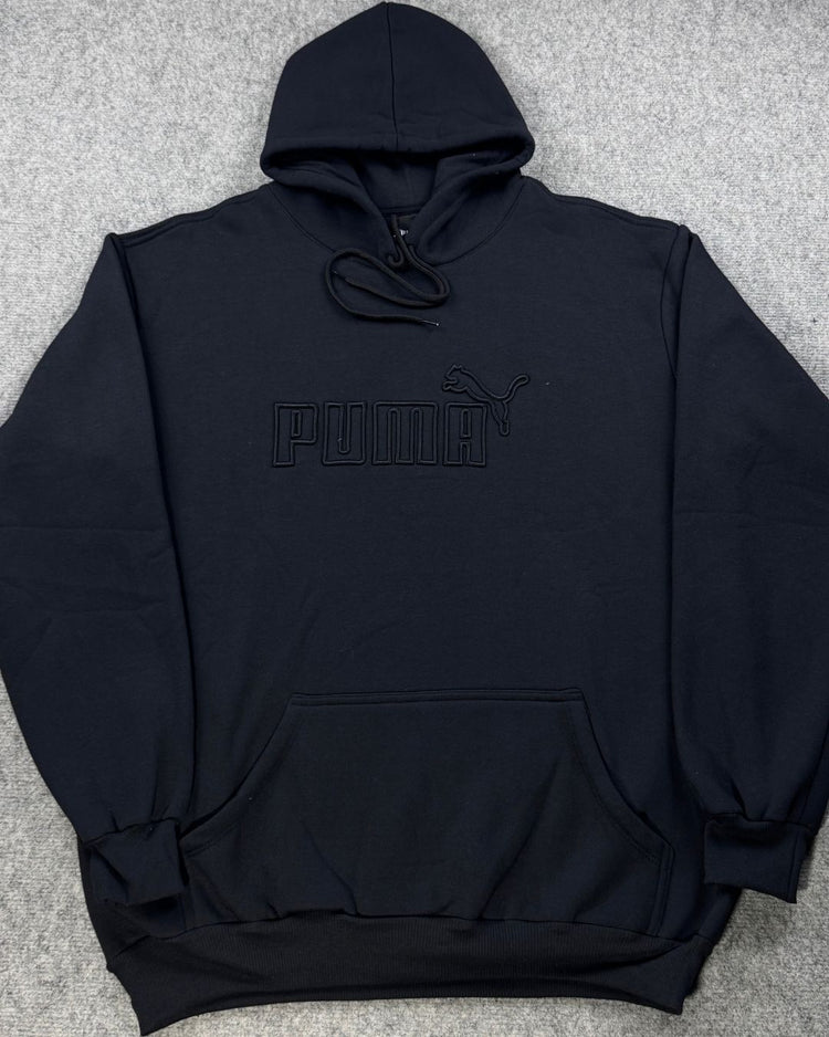 Blusa Moletom Canguru Puma - Preto
