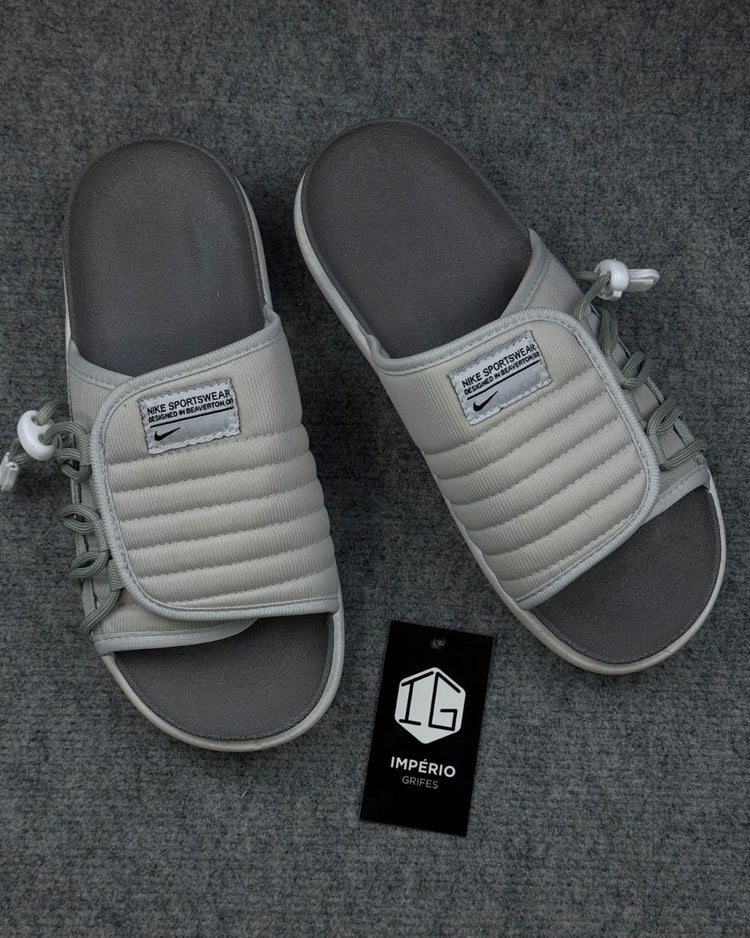 Slide Nike Asuna - Cinza