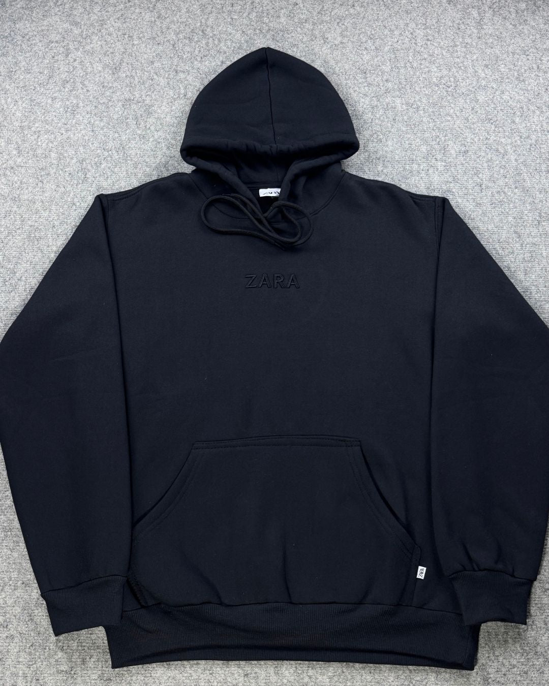 Blusa Moletom Canguru Zara Bordada
