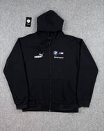 Blusa Moletom Canguru Puma BMW - Preto