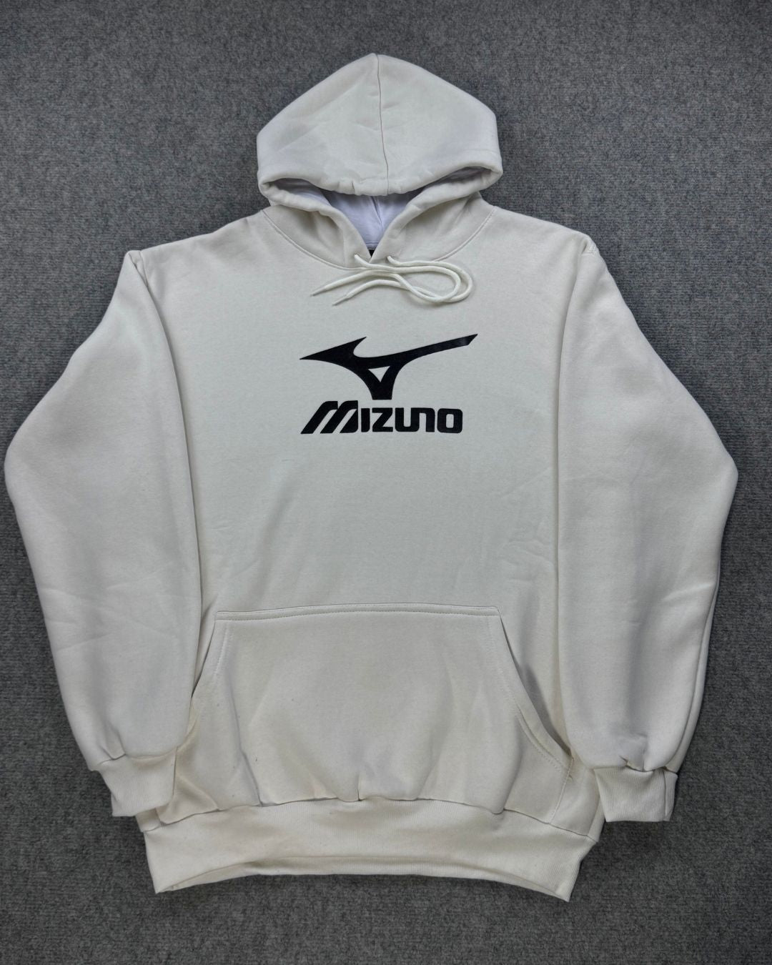 Blusa Moletom Canguru Mizuno - Off White