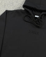 Blusa Moletom Canguru Zara Bordada