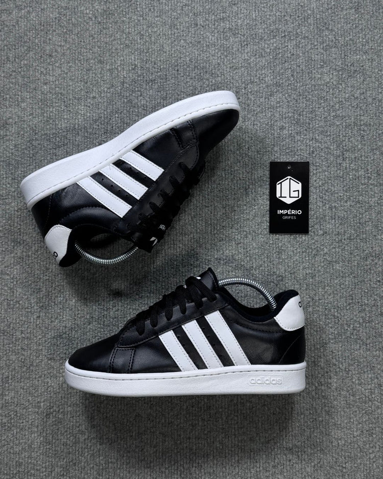 Tênis Adidas Grand Court  - Preto