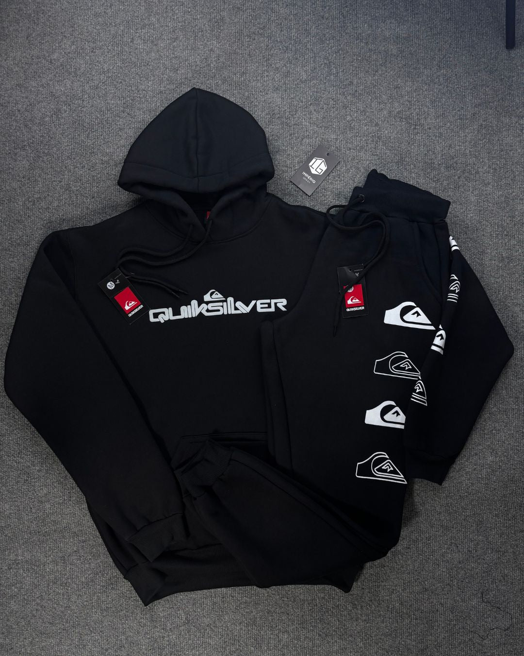 Conjunto Inverno Quiksilver Escrito - Preto