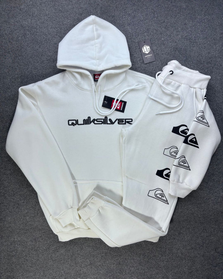 Conjunto Inverno Quiksilver Escrito - Off White