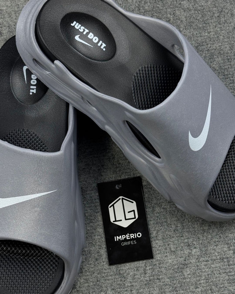 Slide Nike Just Do It - Cinza