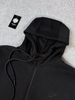 Blusa Moletom Zíper NK - Preta