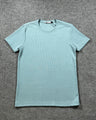 Camiseta Zara Texturizada Basic - Verde Menta