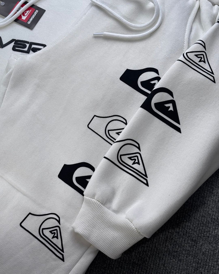 Conjunto Inverno Quiksilver Escrito - Off White