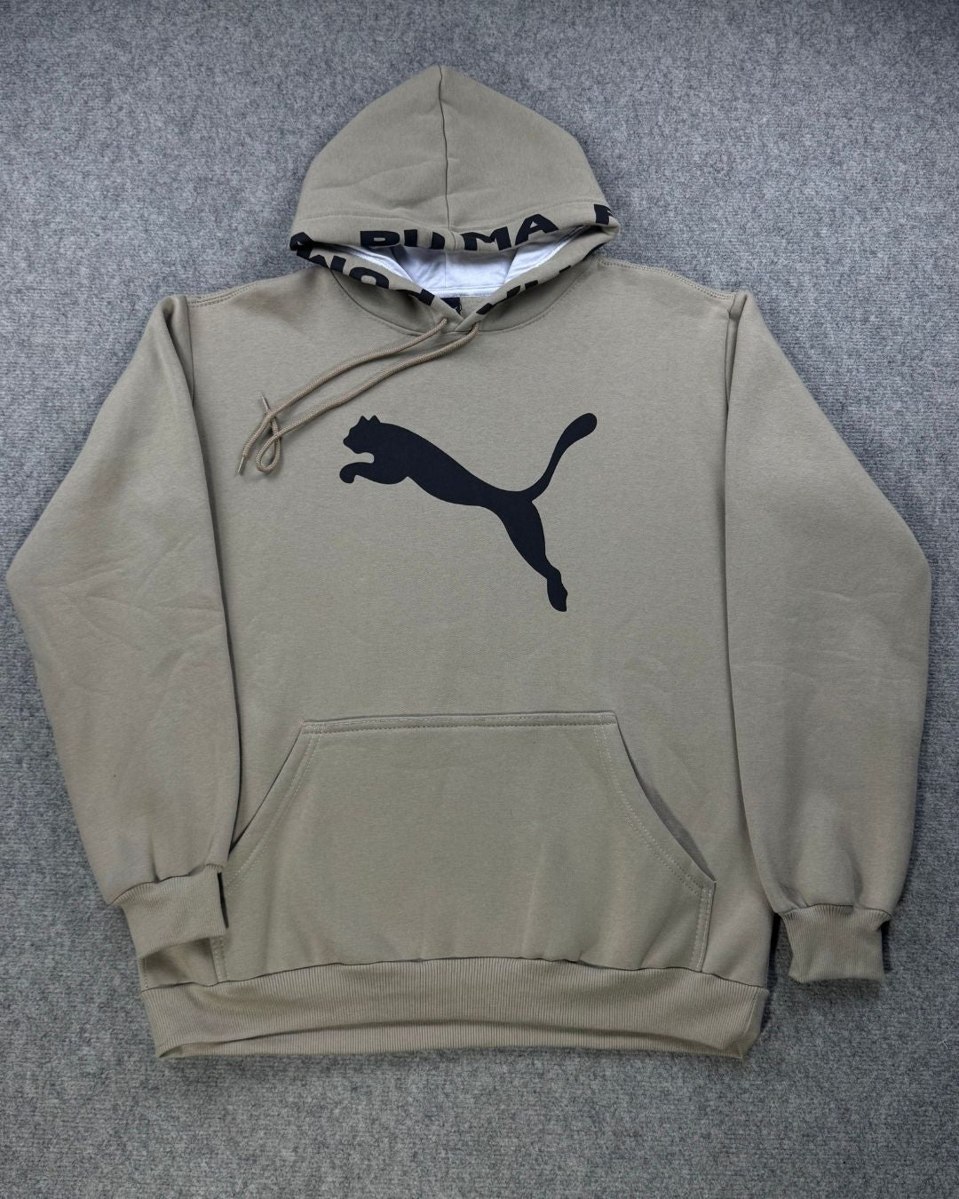 Blusa Moletom Canguru Puma - Caqui