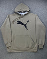Blusa Moletom Canguru Puma - Caqui