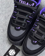 Tênis Tesla Premium - Preto/roxo