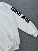 Blusa Moletom Canguru NK Air - Off White