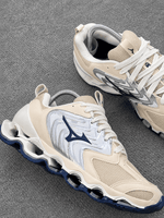 Tênis Mizuno Pro 14 - Creme/Cinza