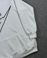 Blusa Moletom Canguru NK - Off White