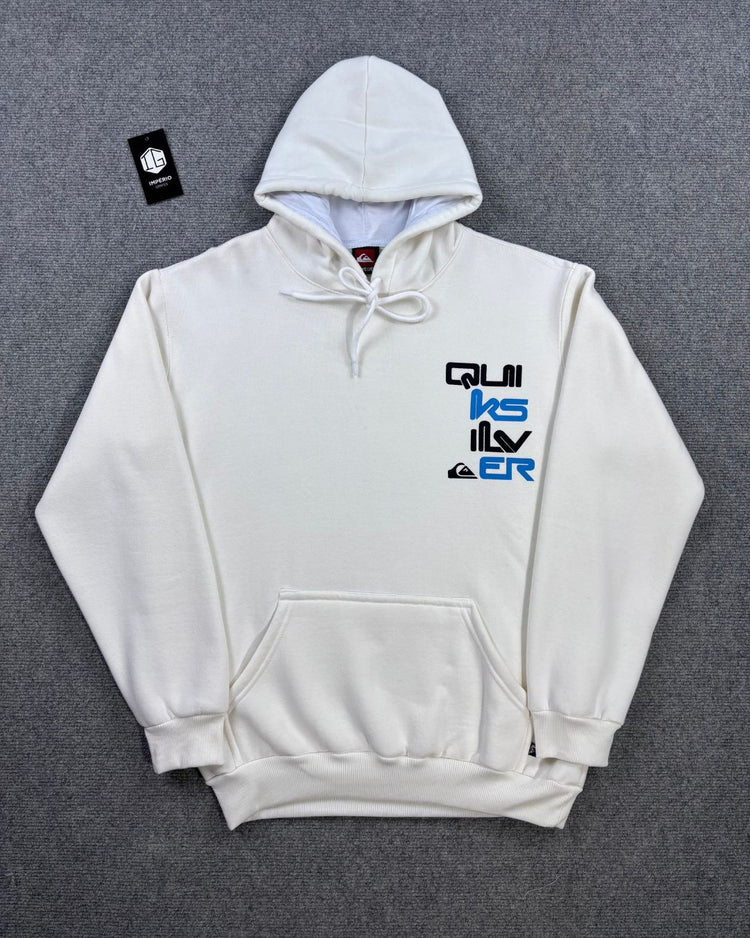 Blusa Moletom Canguru Quiksilver - Off White