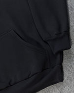 Blusa Moletom Canguru Mizuno - Preta