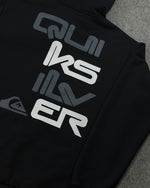 Blusa Moletom Canguru Quiksilver - Preta