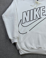 Blusa Moletom Canguru NK - Off White