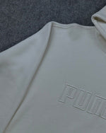 Blusa Moletom Canguru Puma - Off White