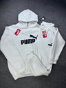 Conjunto Inverno Moletom Puma - Off White