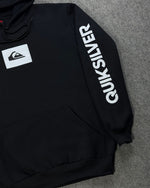 Blusa Moletom Canguru Quiksilver - Preta