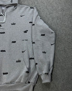 Blusa Moletom Canguru Nike - Cinza