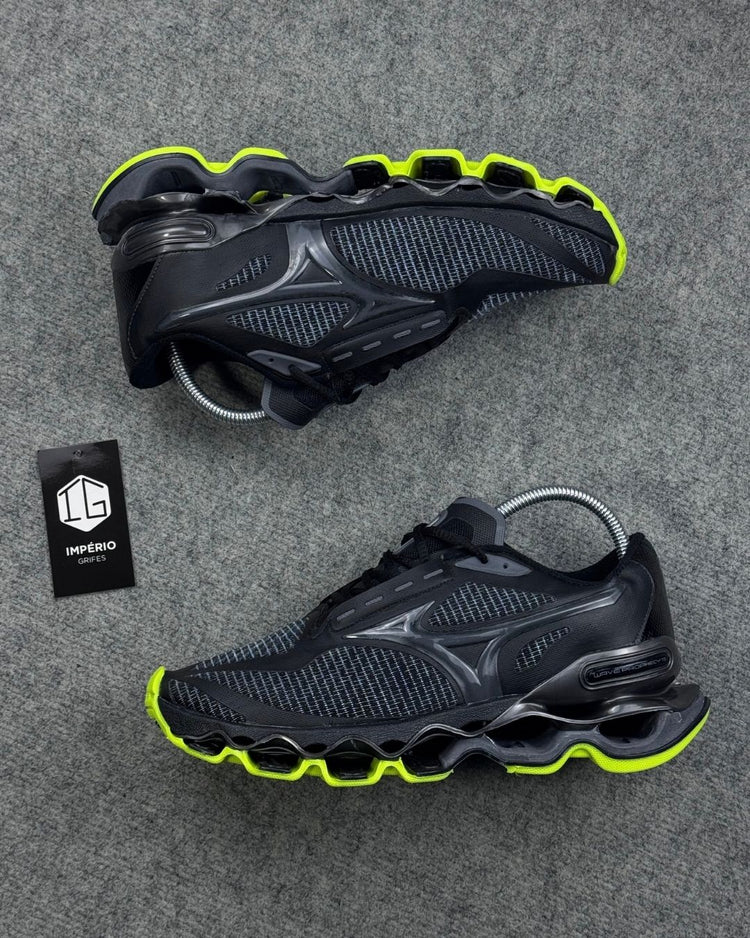 Tênis Mizuno Pro 15 - Cinza/Verde
