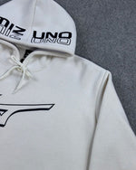 Blusa Moletom Canguru Mizuno - Off White