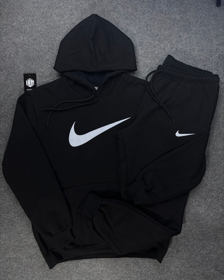 Conjunto Inverno Moletom Nike - Preto